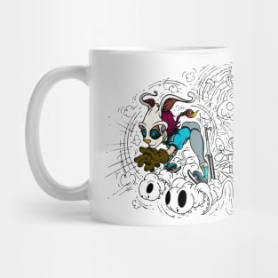 SKATING BLOODY RABBIT 015 Mug